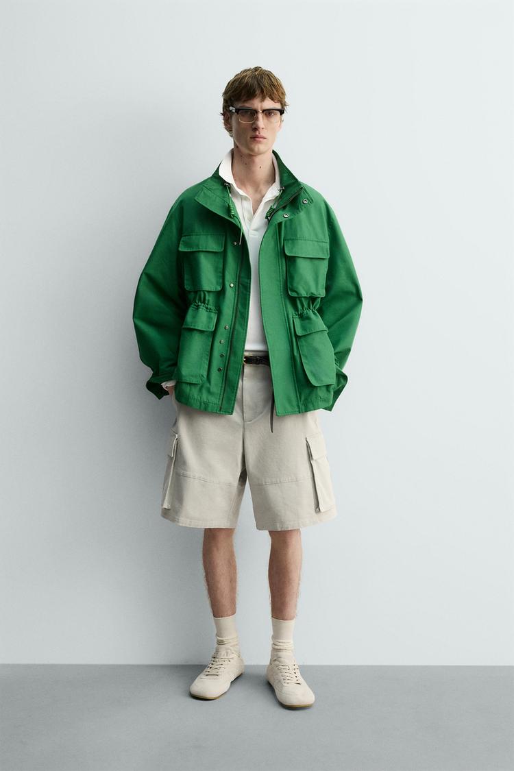 RELAXED FIT POCKET JACKET - Zara product image