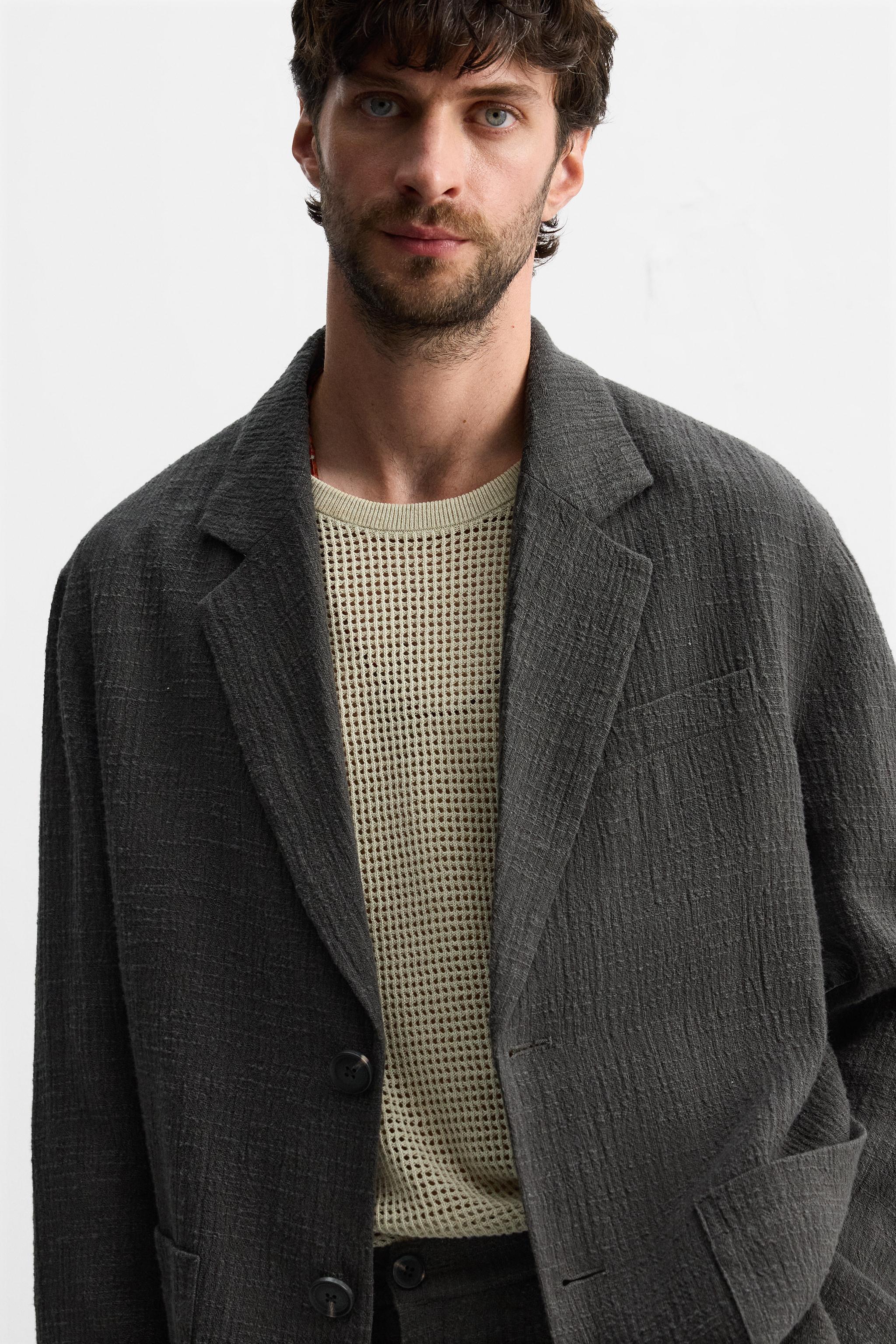 COTTON - LINEN SUIT JACKET