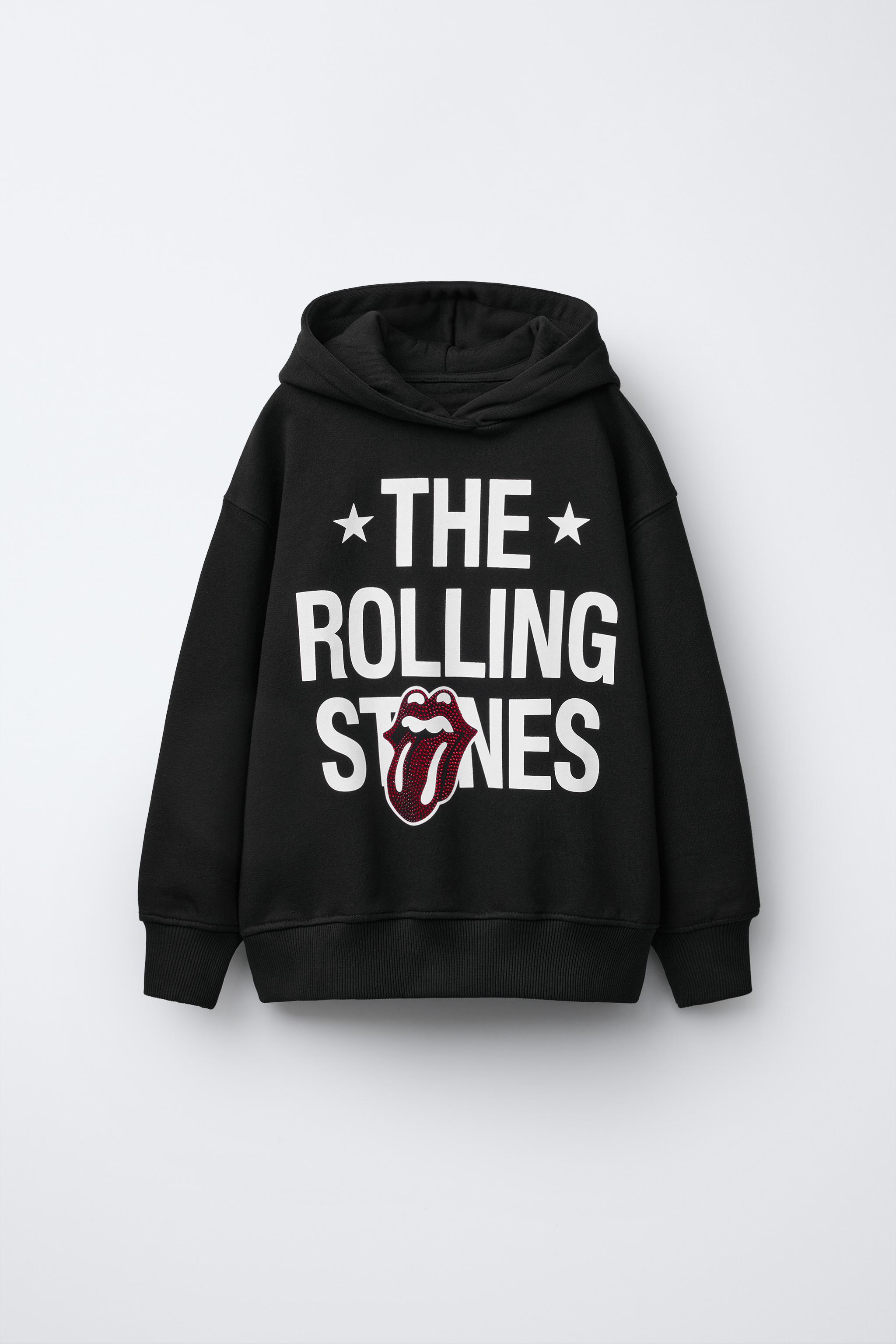 SWEAT À CAPUCHE STRASS ROLLING STONES ©