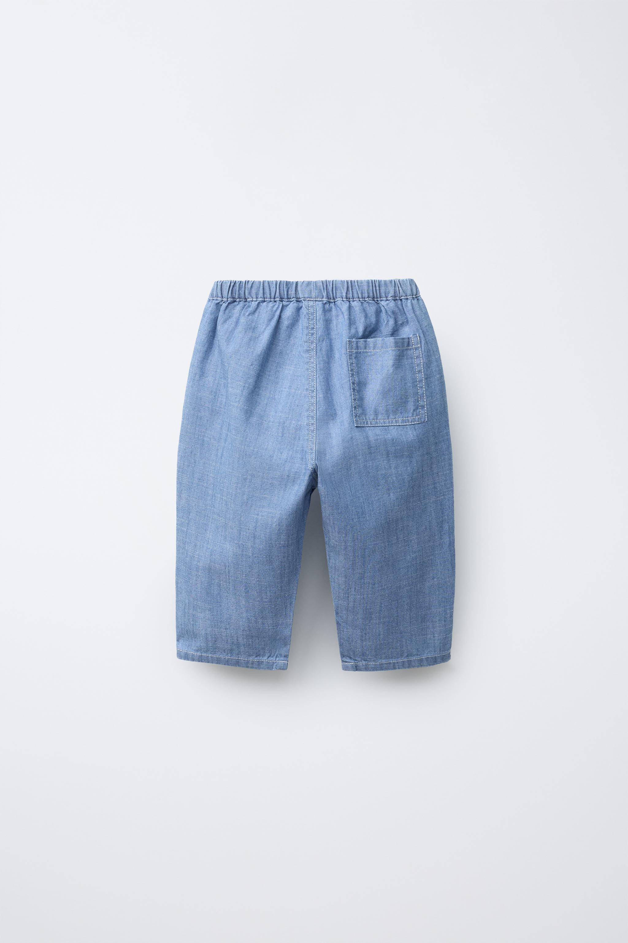PANTALON DENIM BAGGY FLUIDE