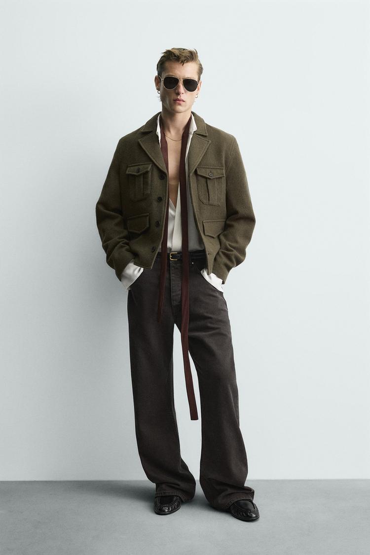 100% WOOL POCKET JACKET LIMITED EDITION