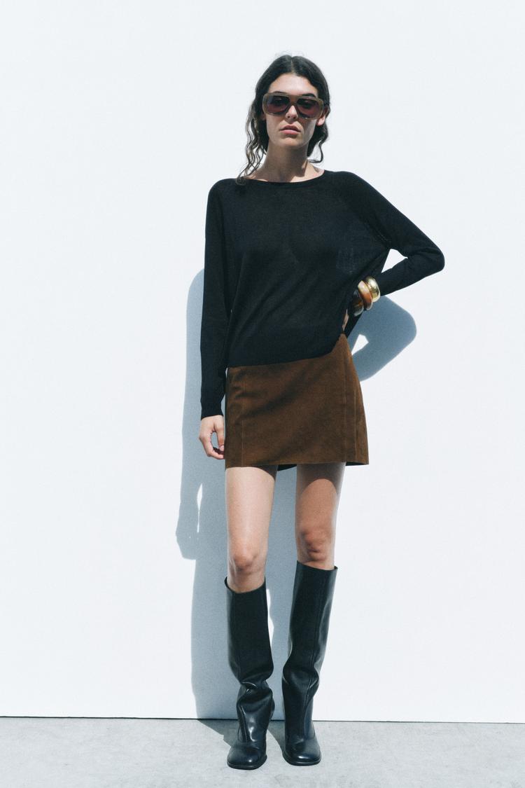 FINE KNIT SWEATER - Zara product image