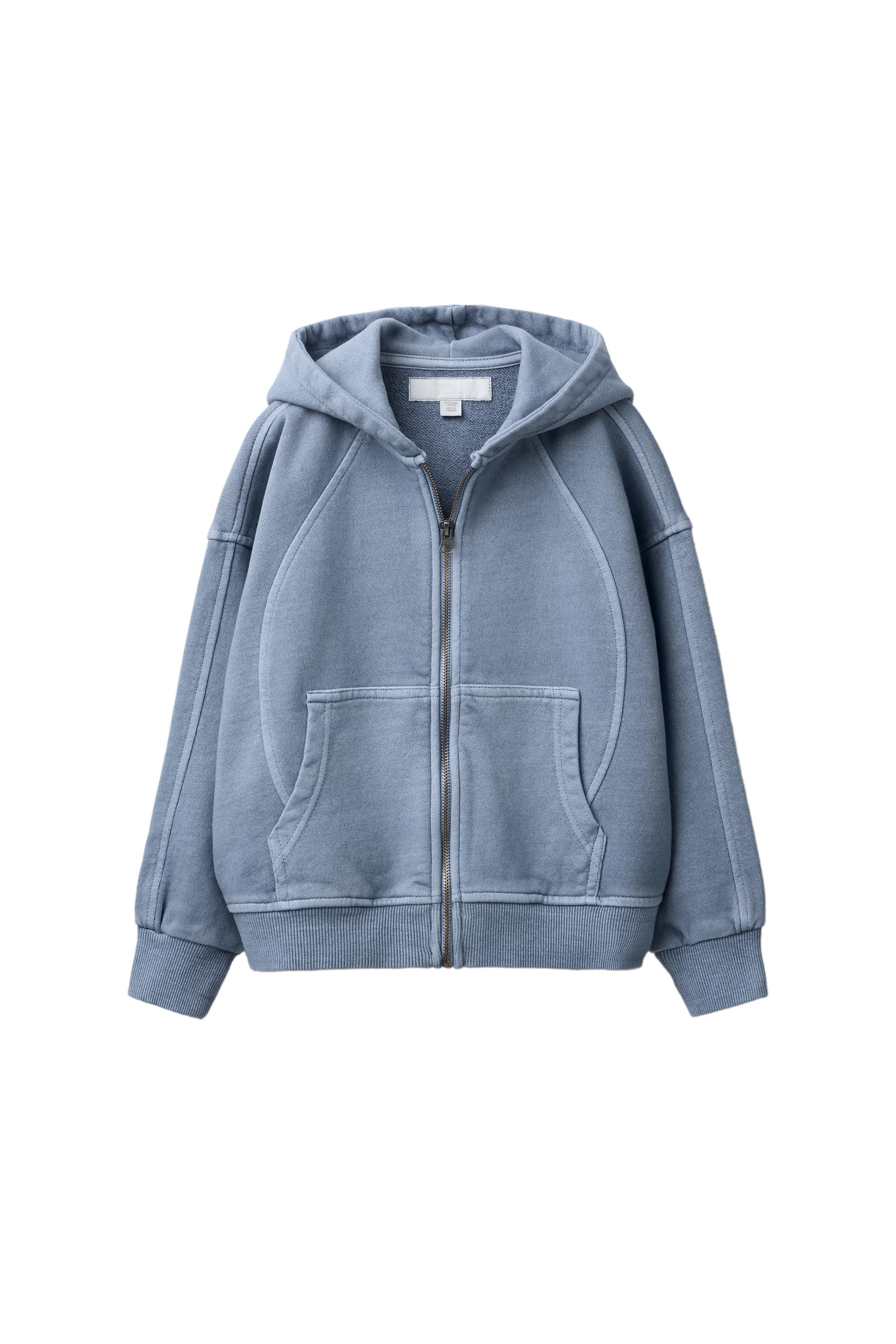 WASHED HOODIE SWEATSHIRT