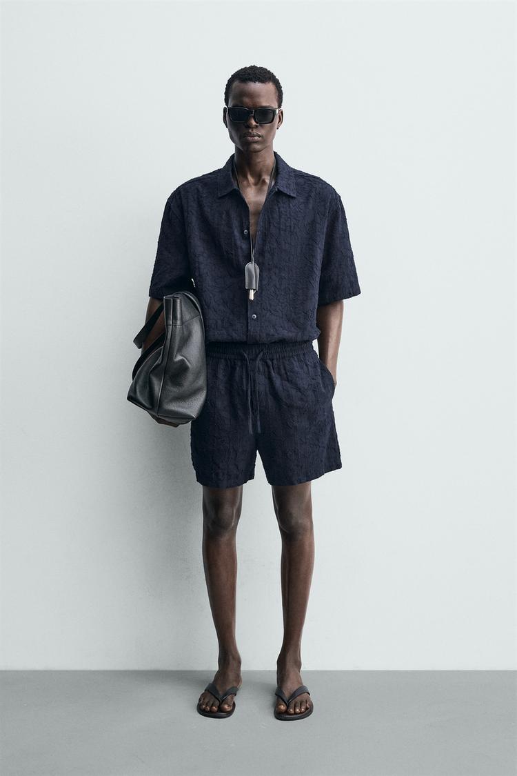 TEXTURED JACQUARD SHIRT - Zara product image