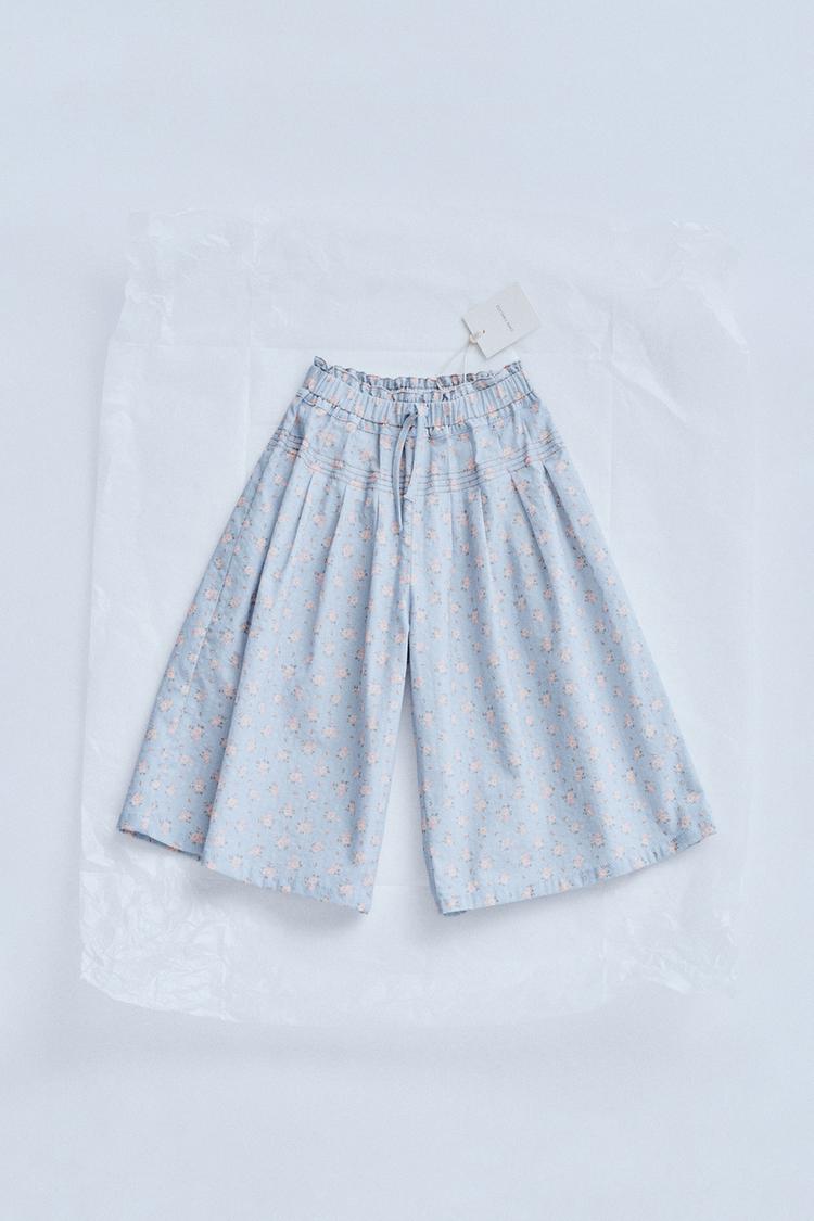 TIMELESZ - FLORAL PRINT PANTS