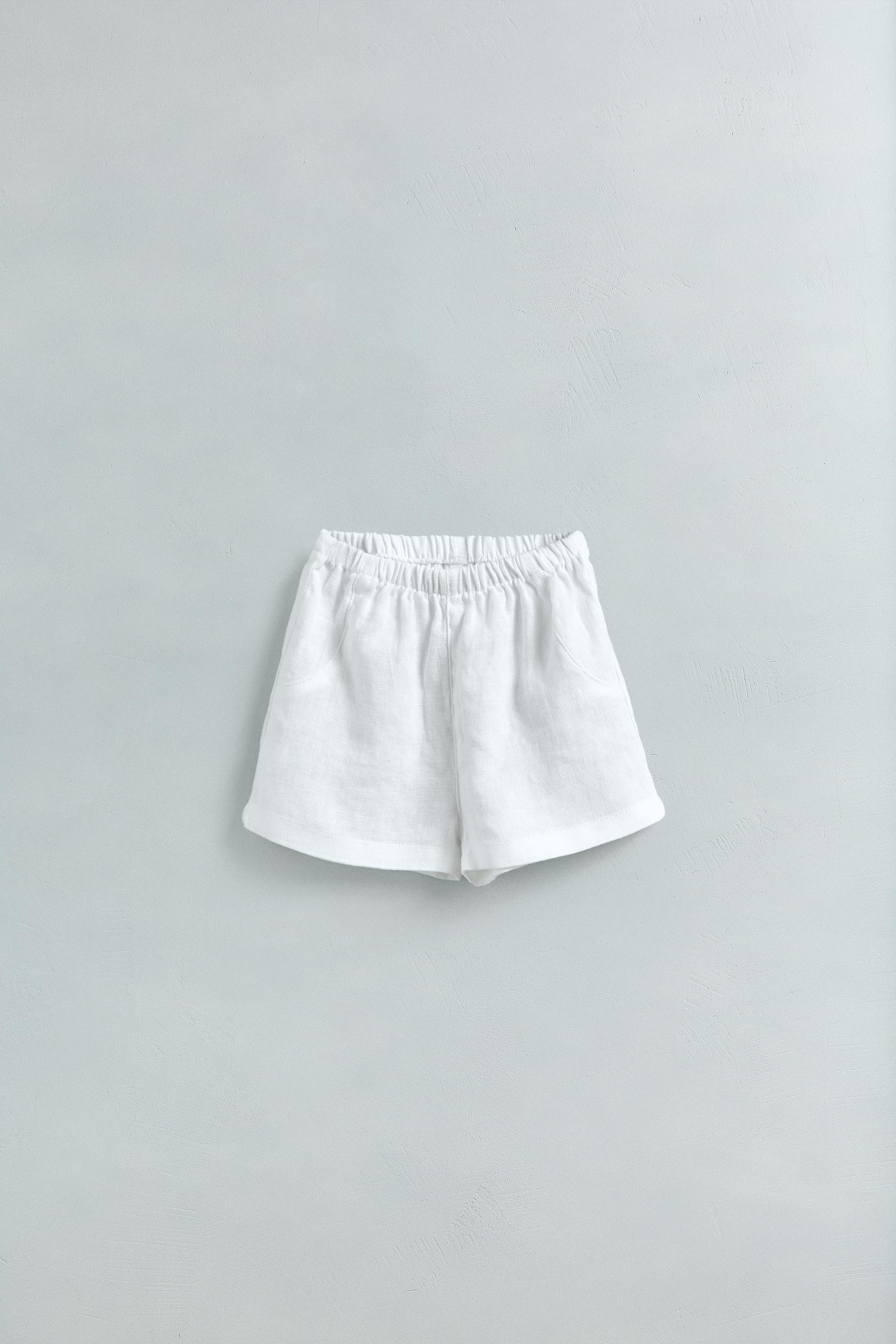 100% LINEN SHORTS