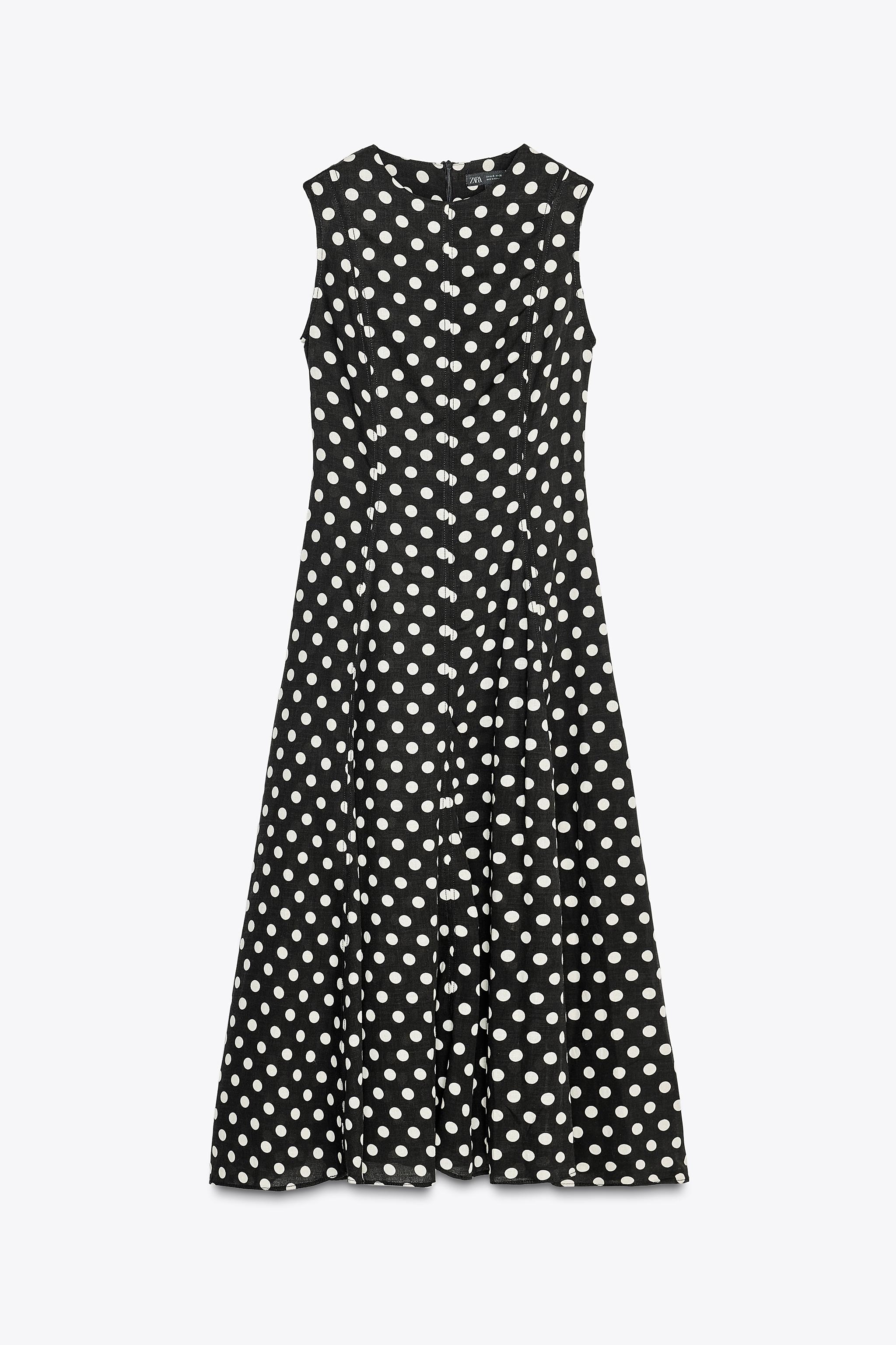 ROBE MIDI À POIS ZW COLLECTION