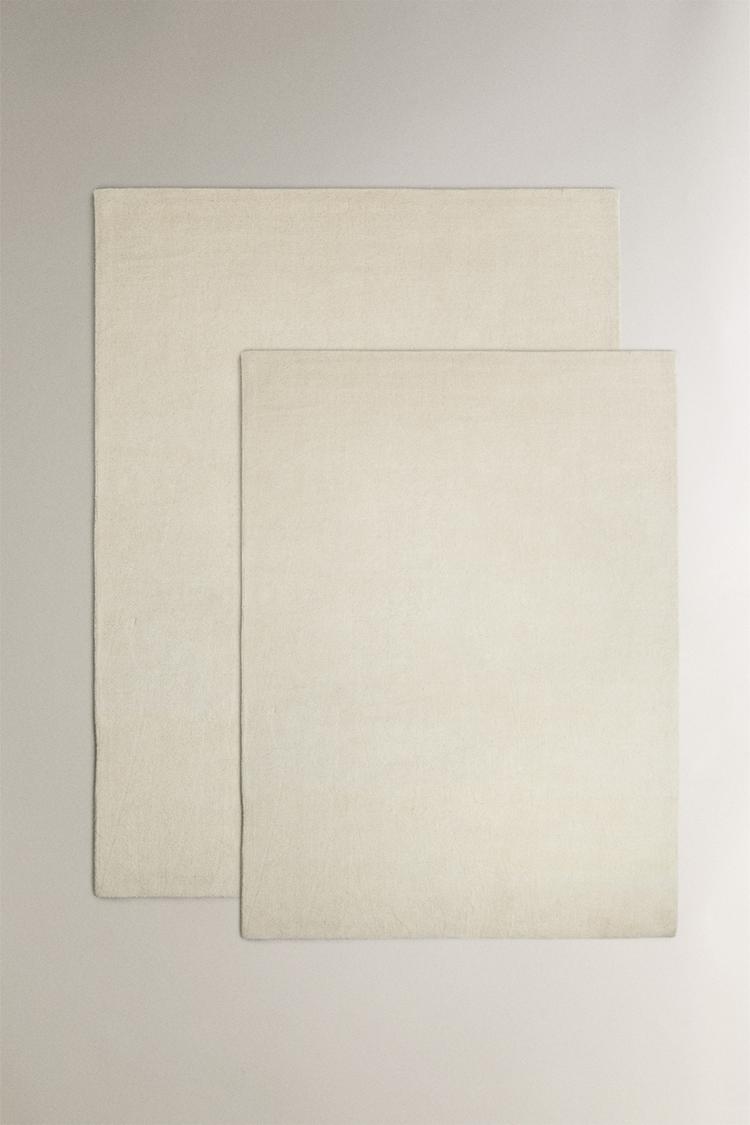 SOLID WOOL RUG - Zara product image
