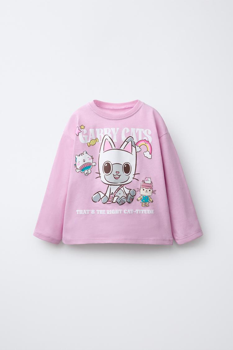 RAISED GABY´S DOLLHOUSE ® DREAM WORKS T-SHIRT - Zara product image