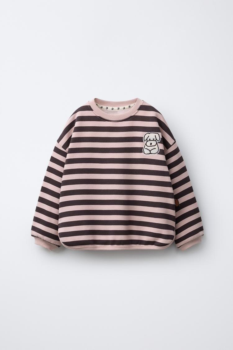 NAON JEONG © STRIPED SWEATSHIRT - Zara product image