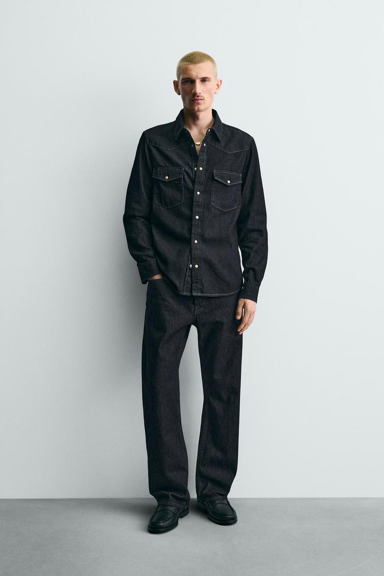 WESTERN DENIM SHIRT - Zara product image