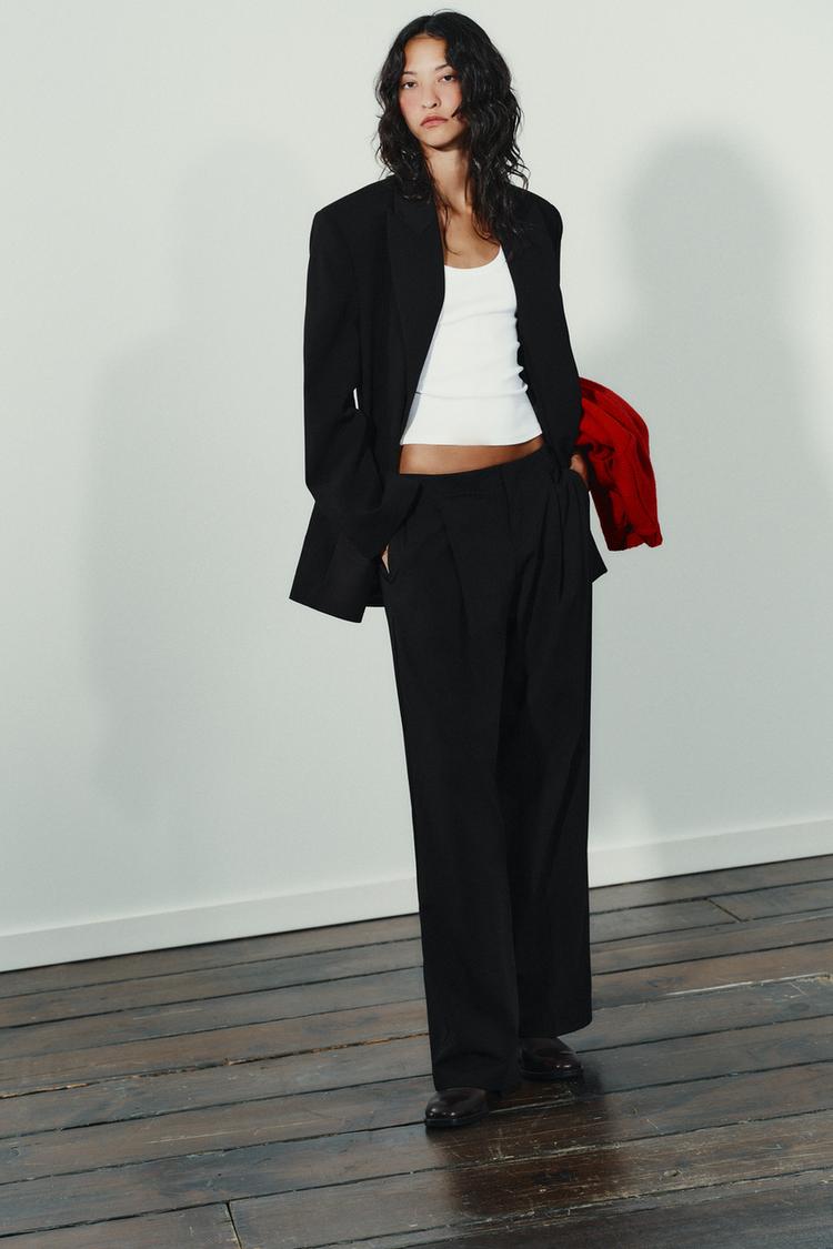 LOW-RISE PANTS