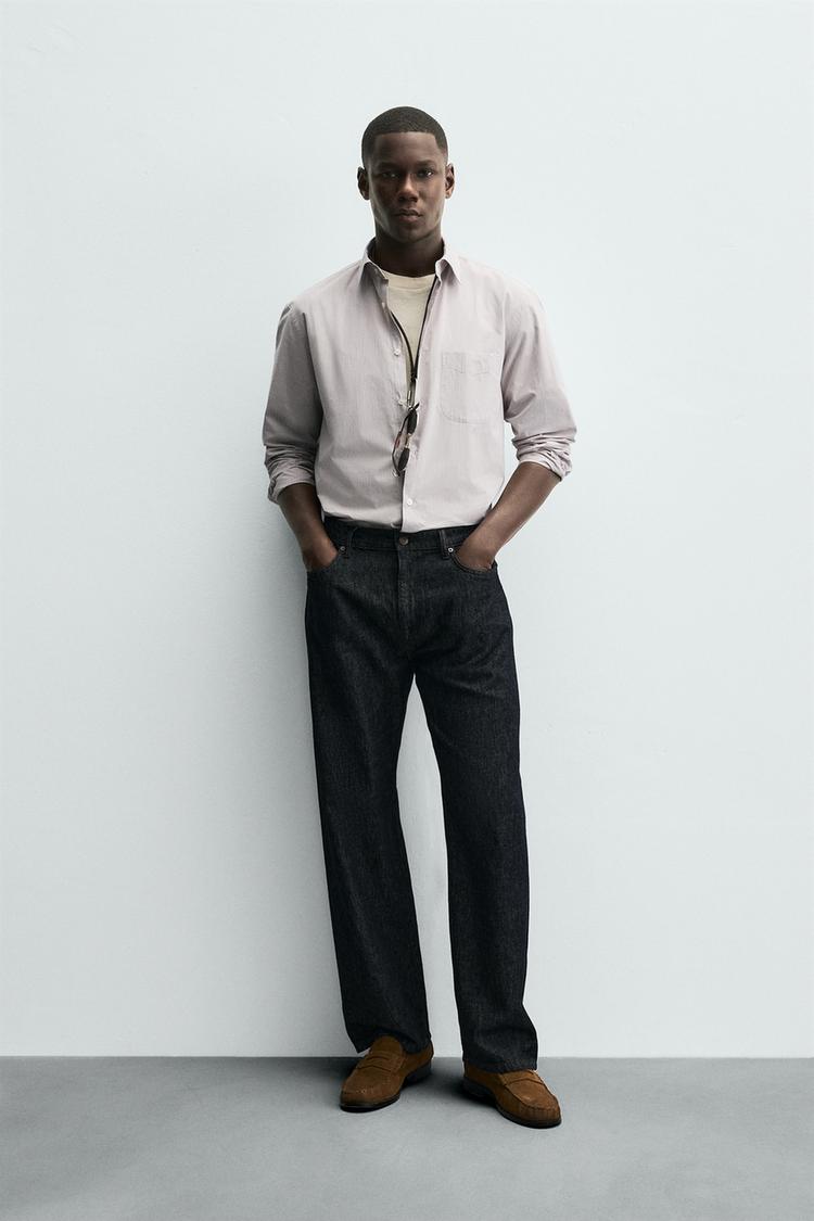 STRIPED JACQUARD SHIRT