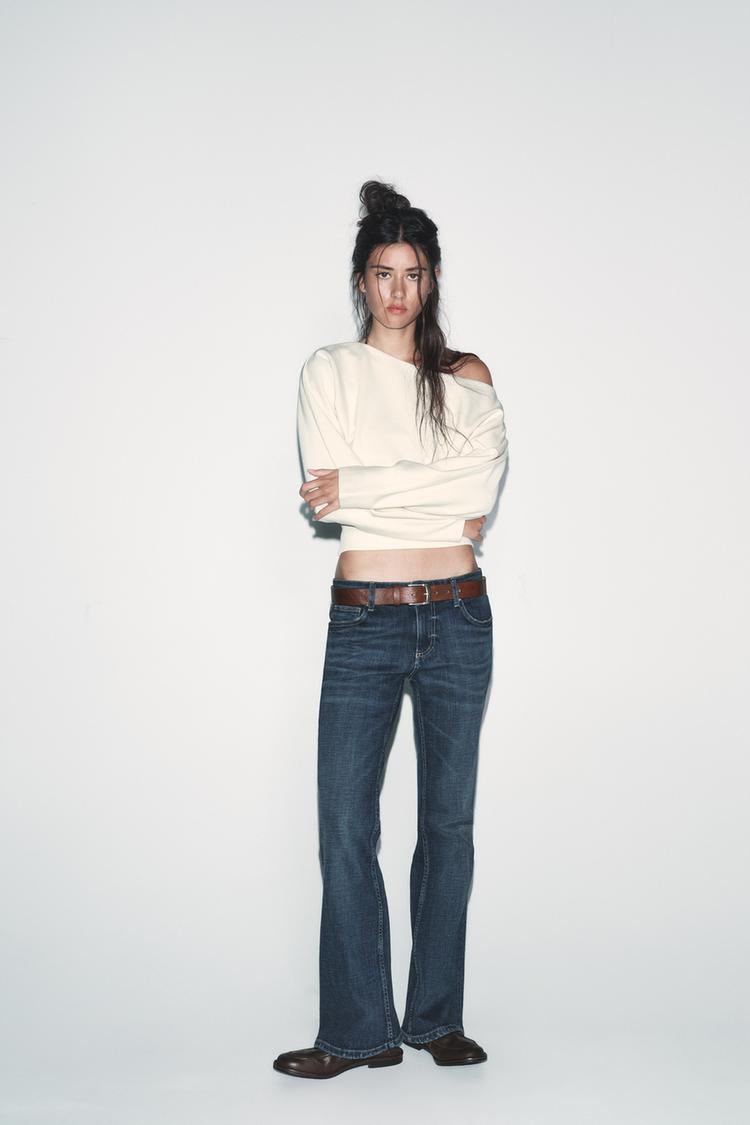 ASYMMETRIC COTTON SWEATSHIRT - Zara product image