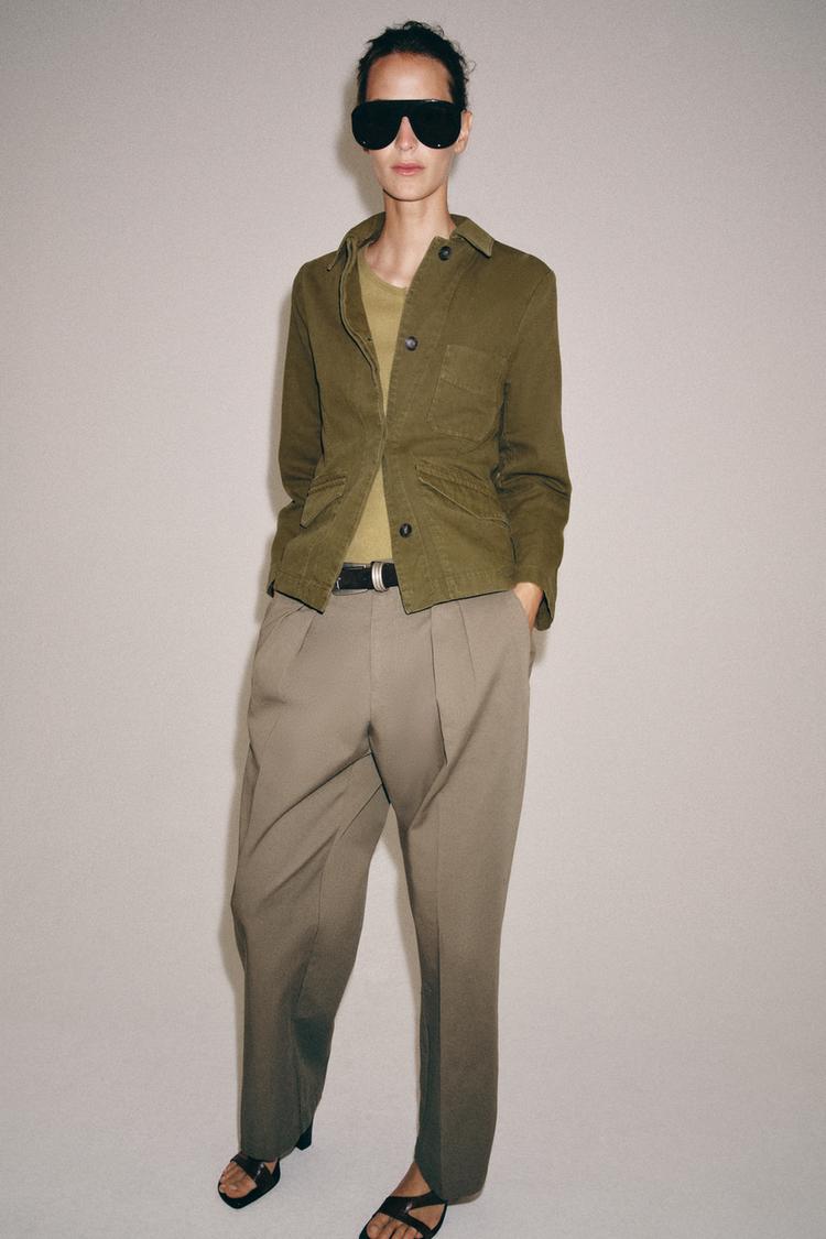 ZW COLLECTION POCKET JACKET - Zara product image