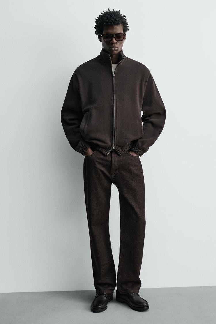 LEATHER DECK SHOES - Zara product image