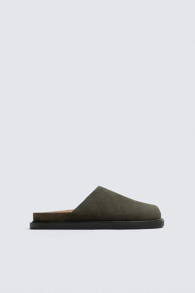LEATHER CLOGS - Zara product image