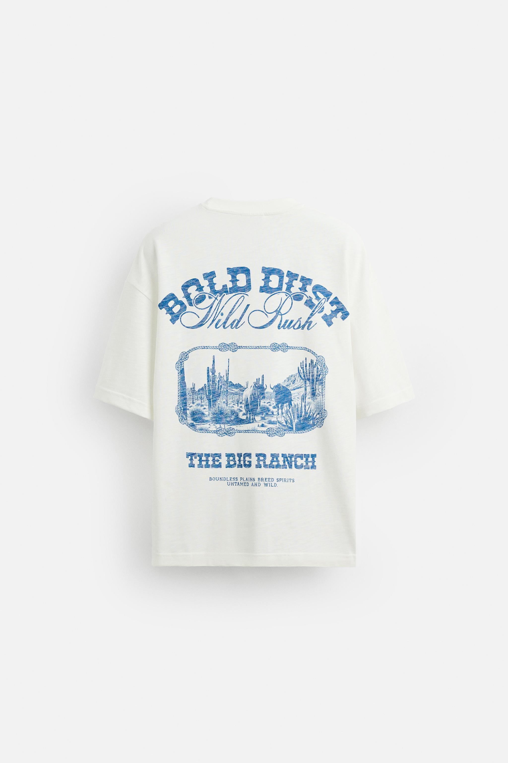 T-SHIRT IMPRIMÉS DÉLAVÉS