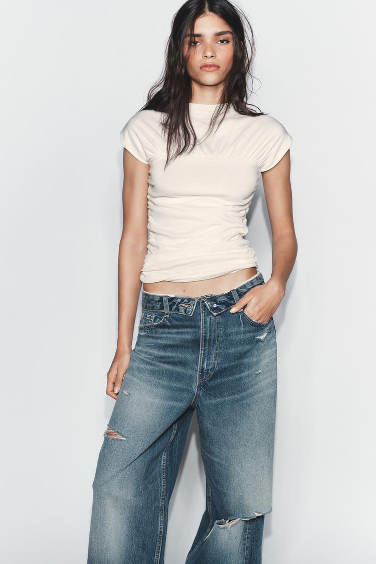 DRAPED TOP - Zara product image