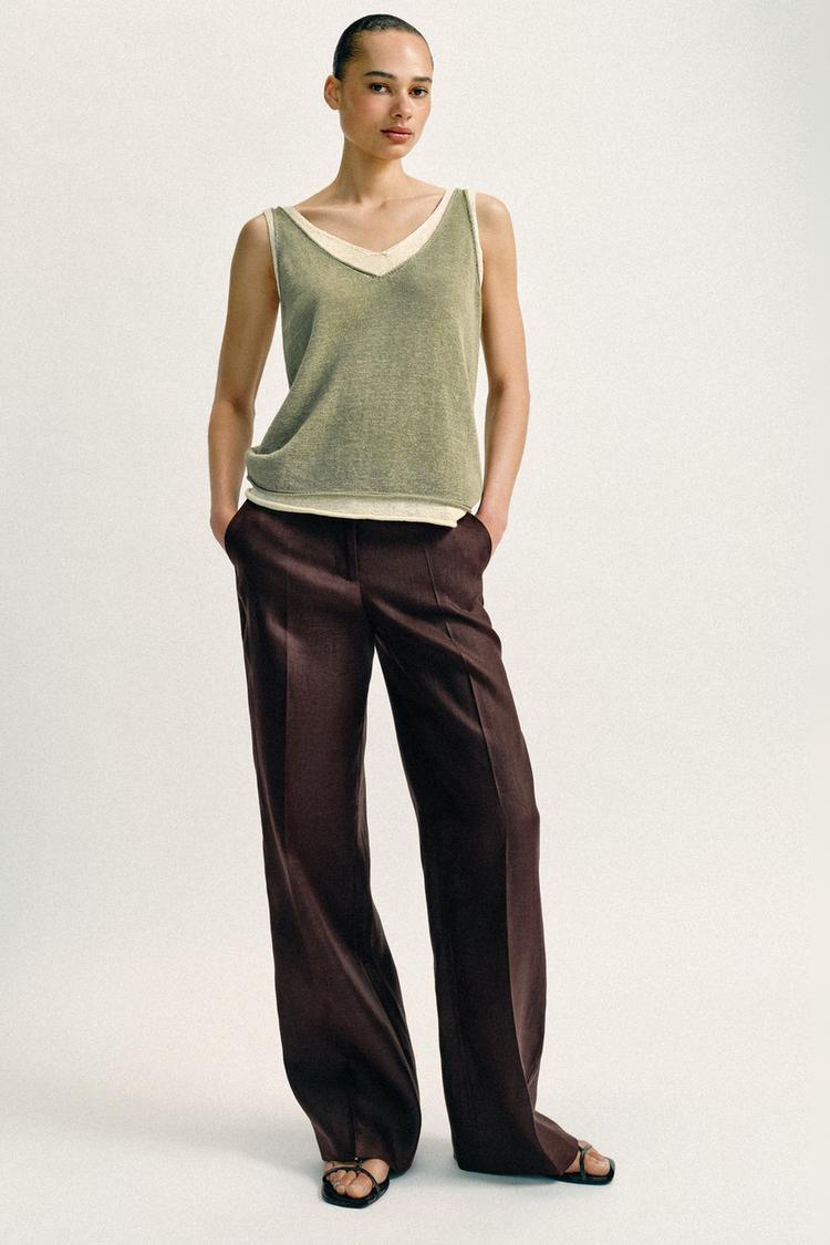 COMBINED KNIT TOP