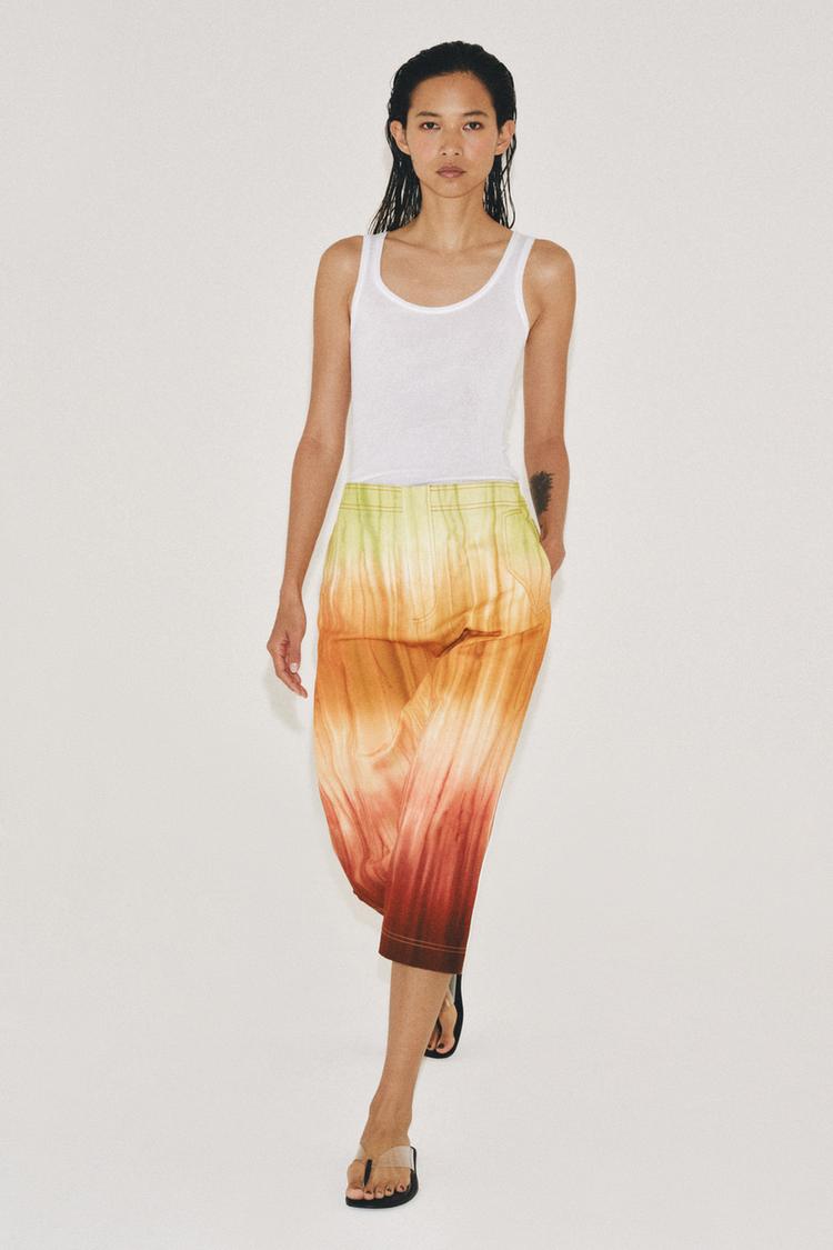 PRNT SKRT 16 - Zara product image
