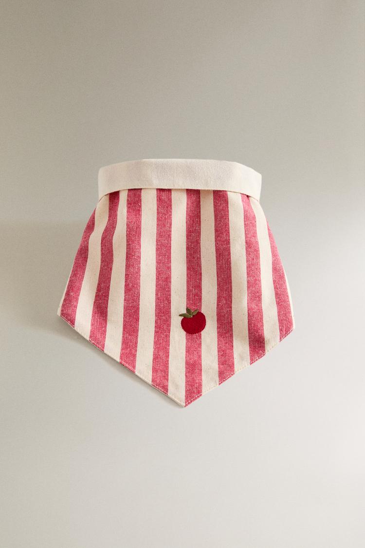 TOMATO STRIPED PET BANDANA - Zara product image