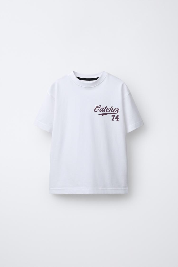 JOGGING LABEL T-SHIRT - Zara product image