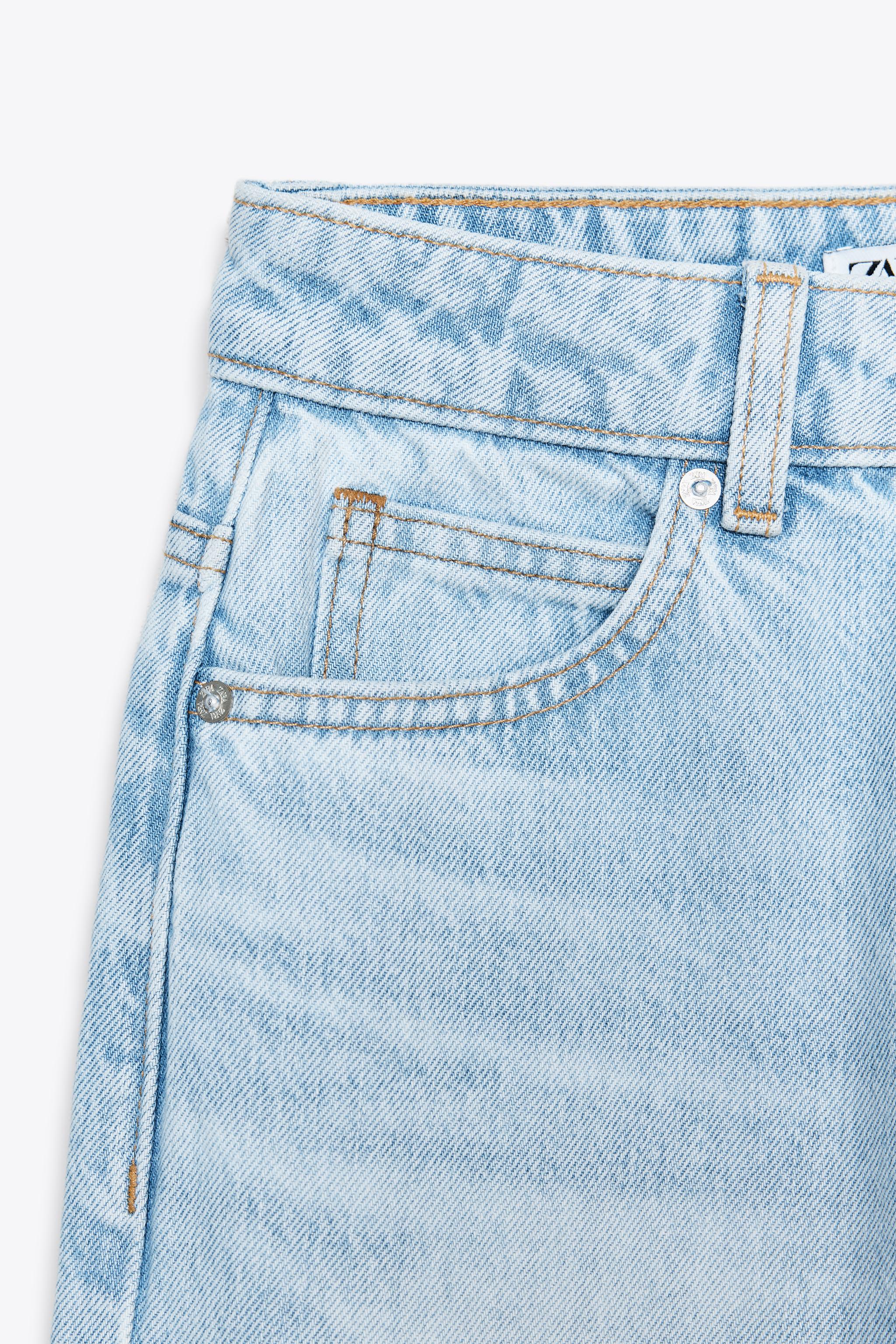 Z1975 STRAIGHT HIGH WAIST LONG LENGTH JEANS