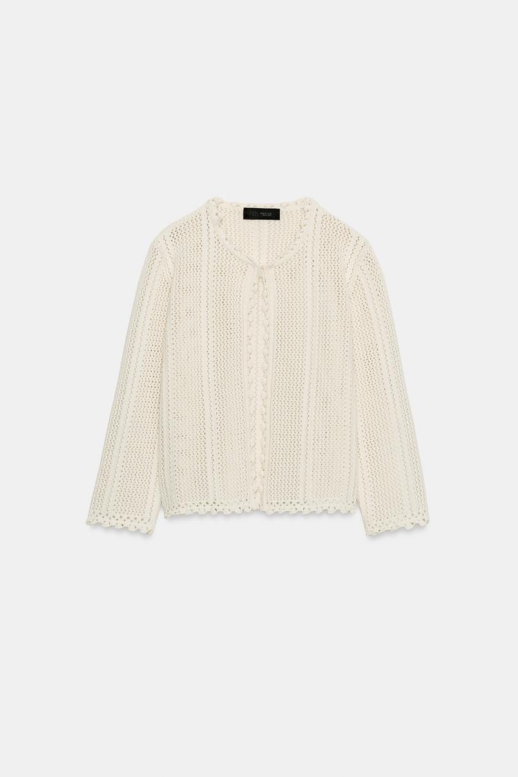 POINTELLE CARDIGAN - Zara product image