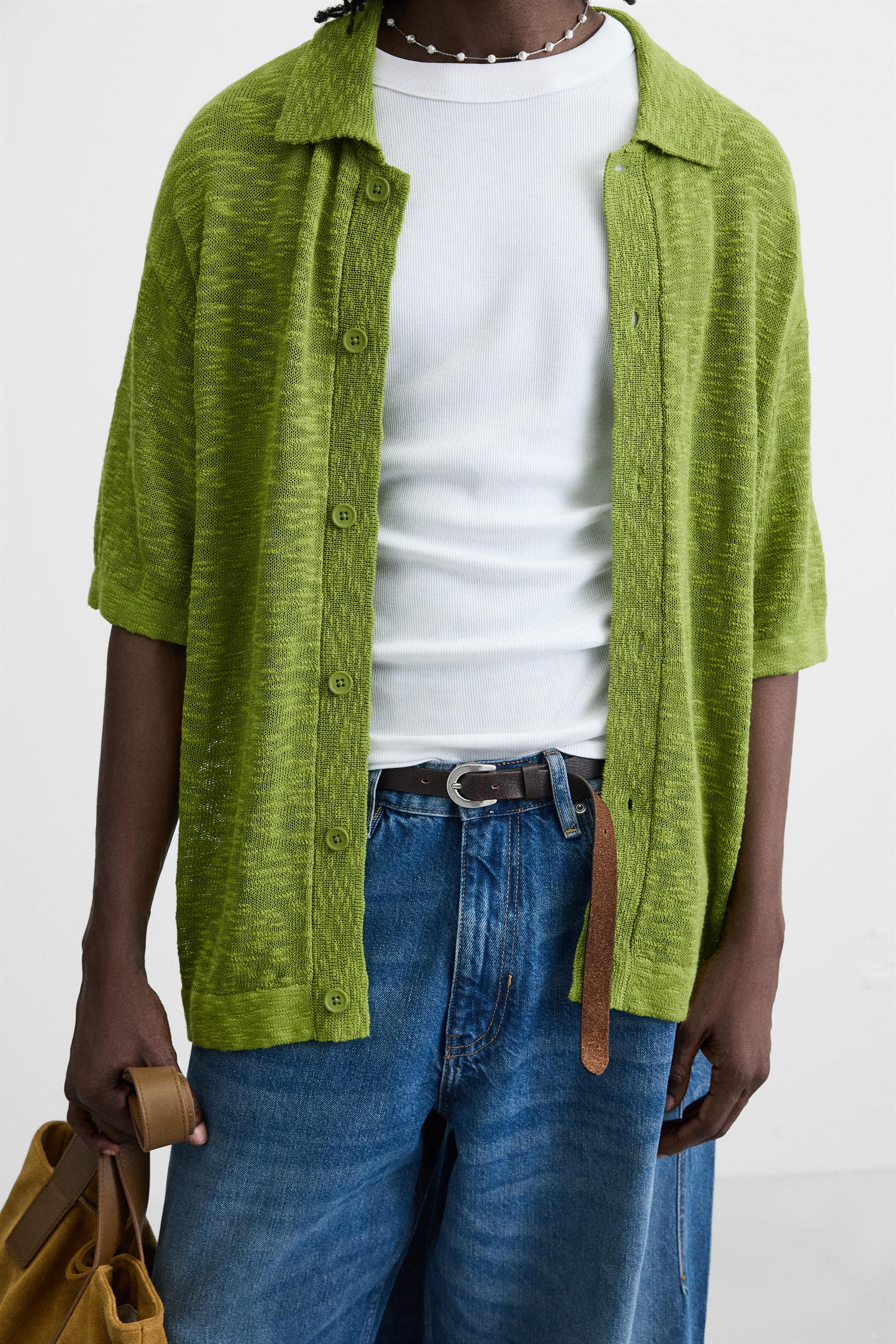 CHEMISE EN MAILLE IRRÉGULIÈRE