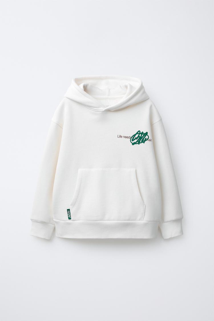 GRAFFITI HOODIE SWEATSHIRT - Zara product image