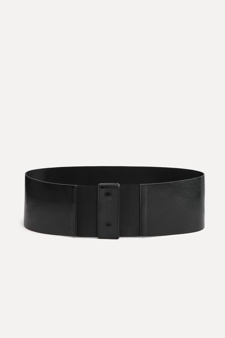 LEATHER SASH BELT 50TH ANNIVERSARY - Zara product image