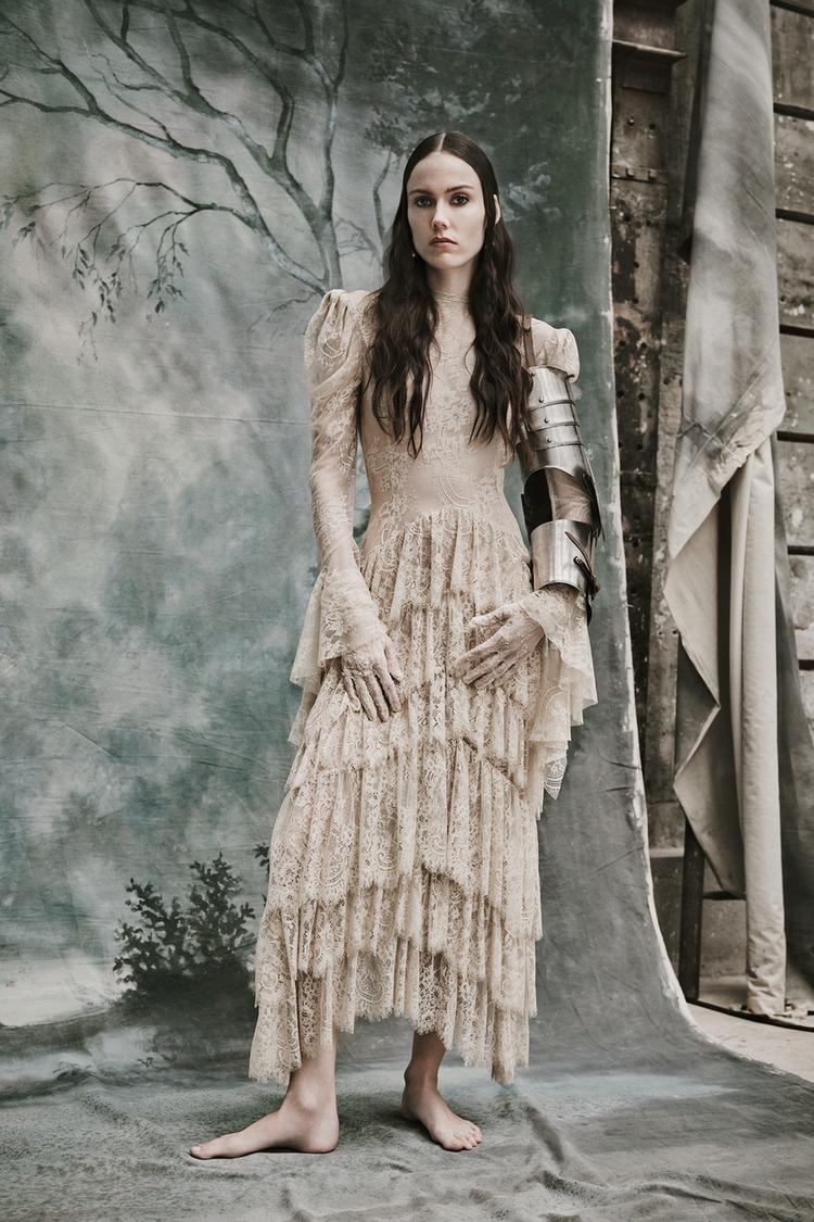 LACE RUFFLE DRESS ZW COLLECTION LIMITED EDITION - Zara product image