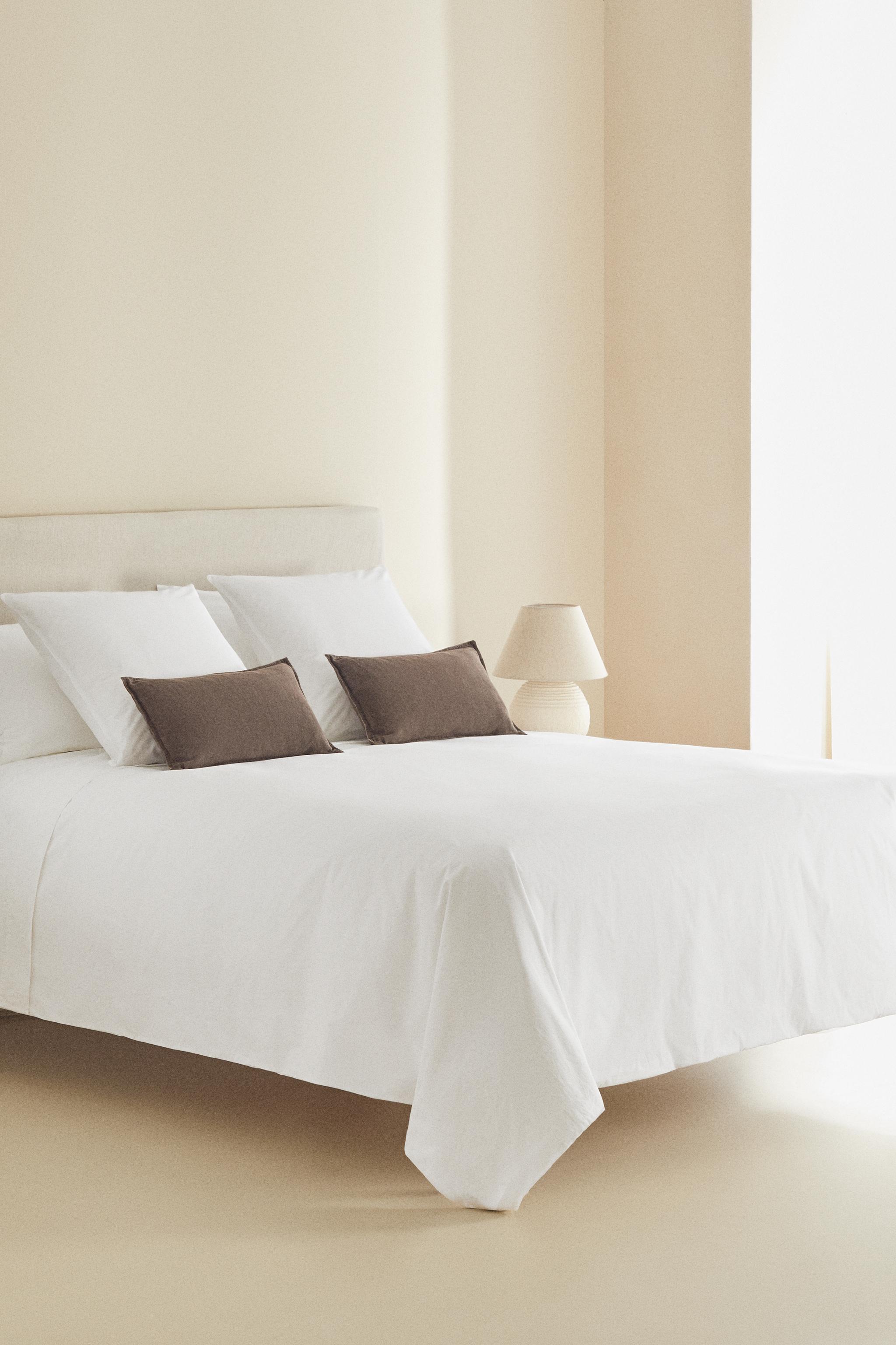 DRAP-HOUSSE COTON PERCALE | 40 CM DE HAUT (300 FILS)