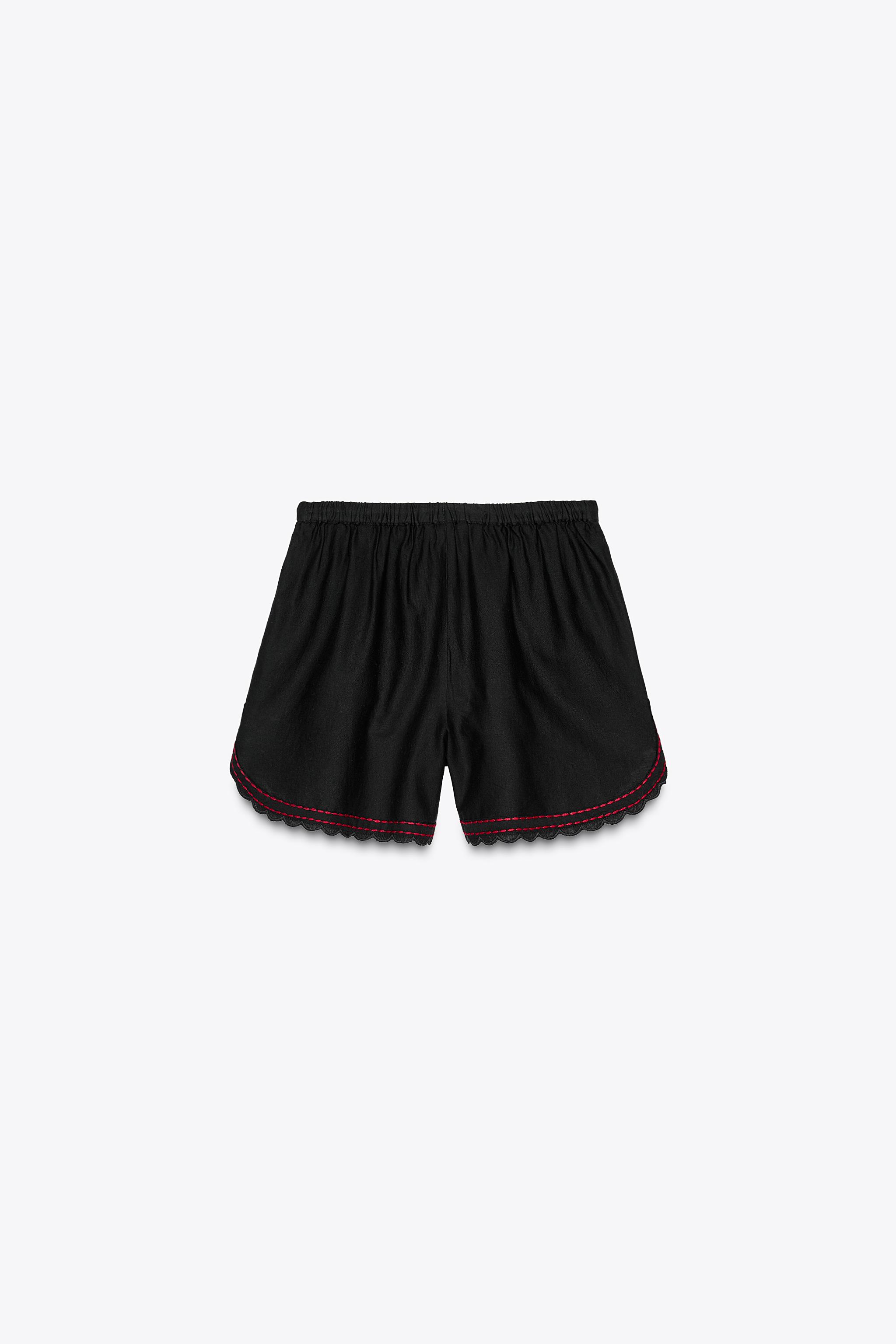 ZW COLLECTION EMBROIDERED SHORTS