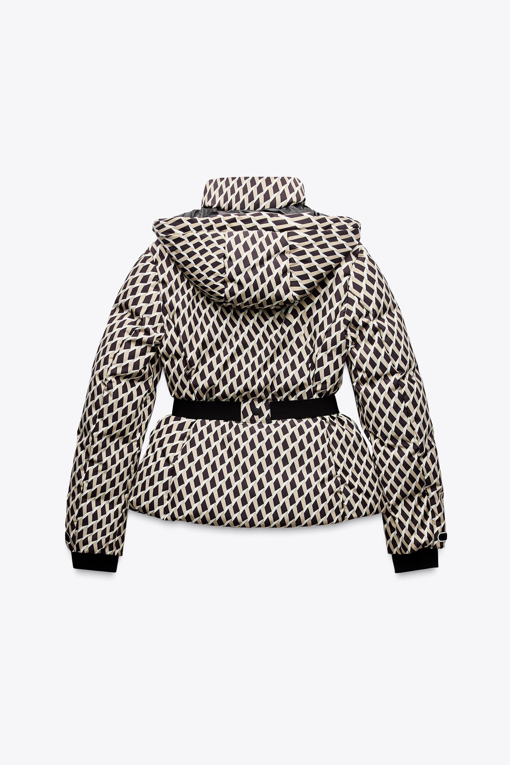 Zara WATER REPELLENT AND WIND PROTECTION ADJUSTABLE JACKET