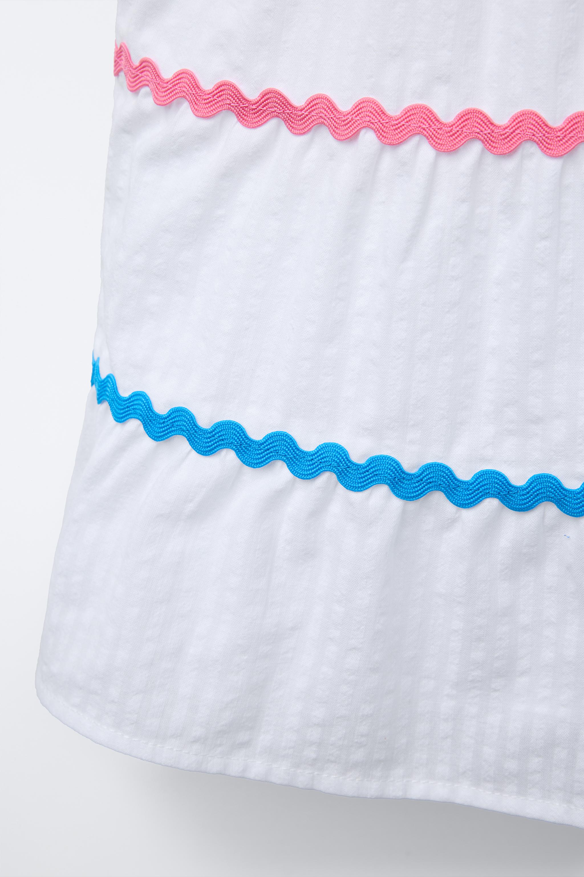 CASA LAWA © X ZARA KIDS RUFFLE DRESS