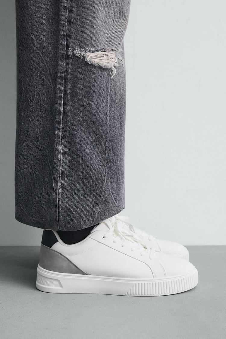 SNEAKERS WITH HEEL DETAIL - Zara product image