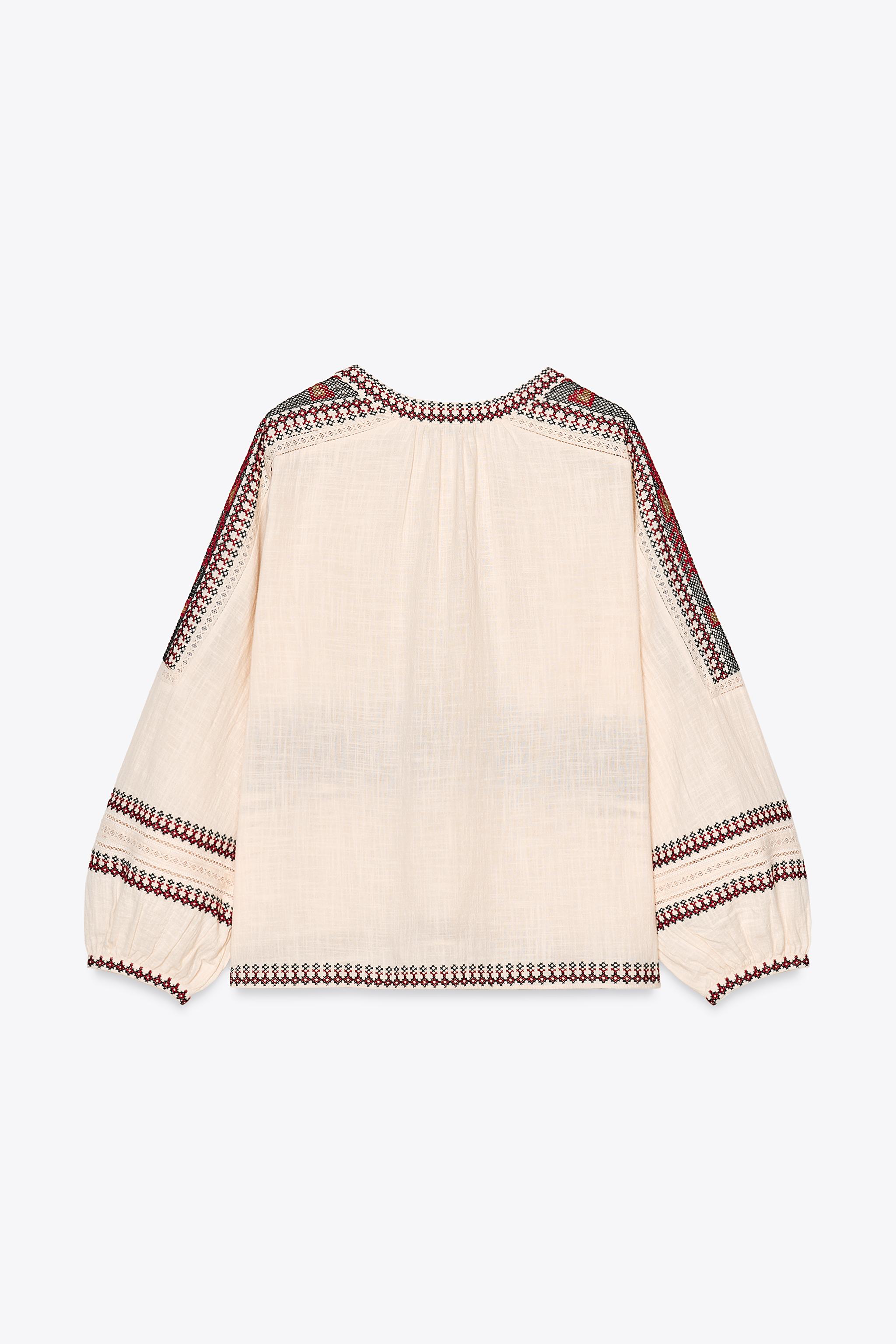 EMBROIDERED BLOUSE ZW COLLECTION