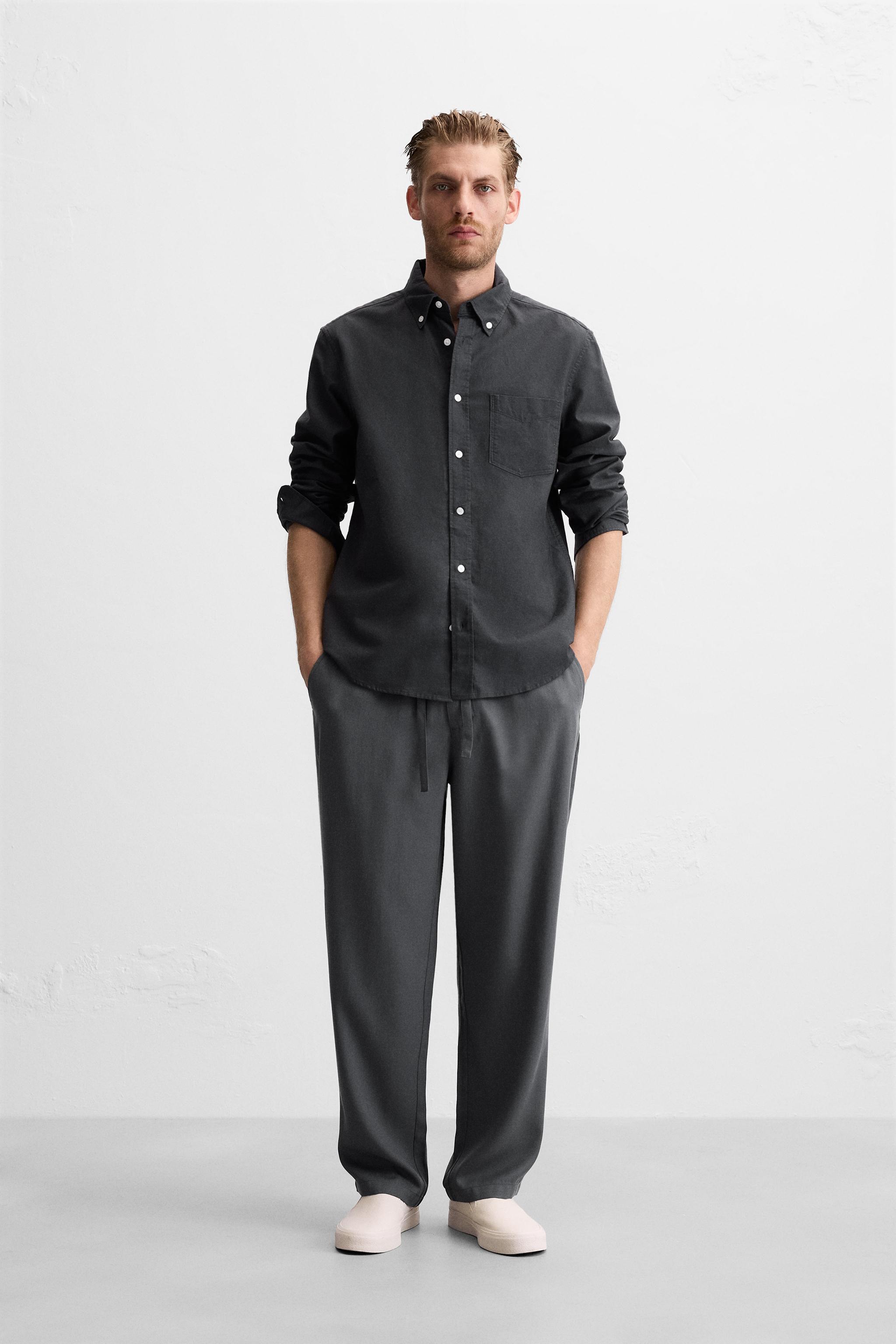 LYOCELL JOGGER WAIST PANTS