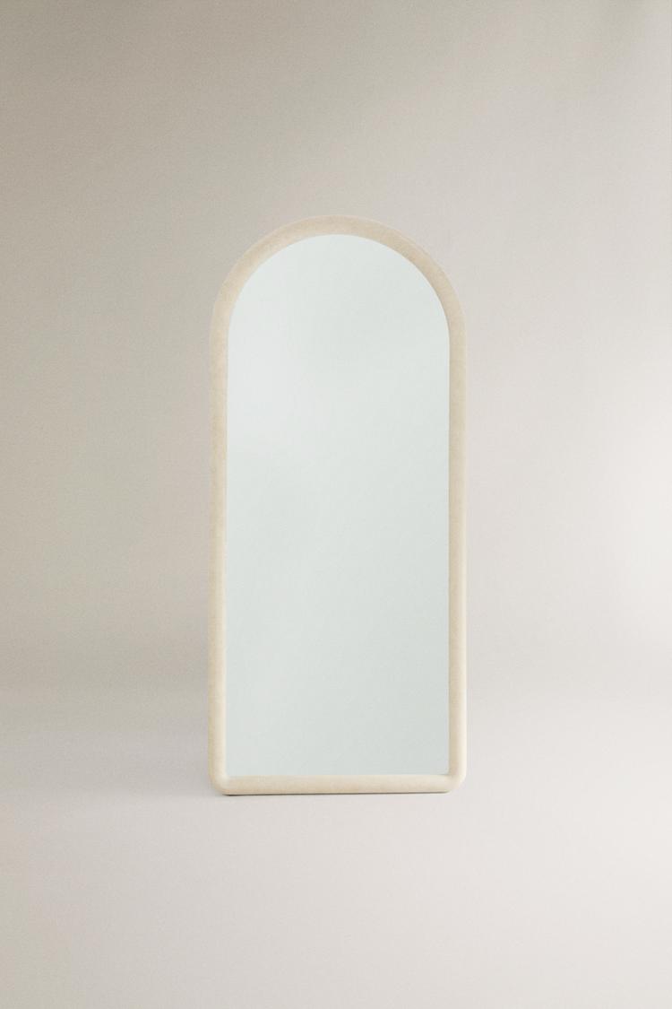 WOODEN ARCHED FULL LENGTH MIRROR - Zara product image