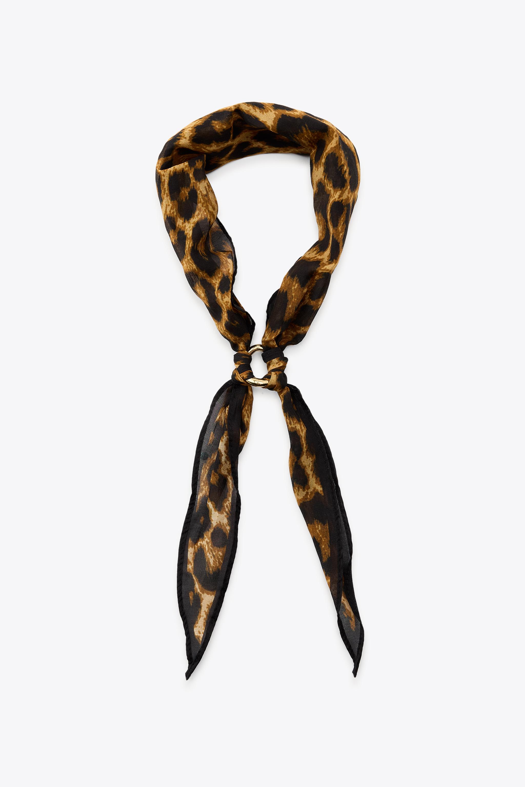 BANDANA ANNEAU IMPRIMÉ ANIMAL