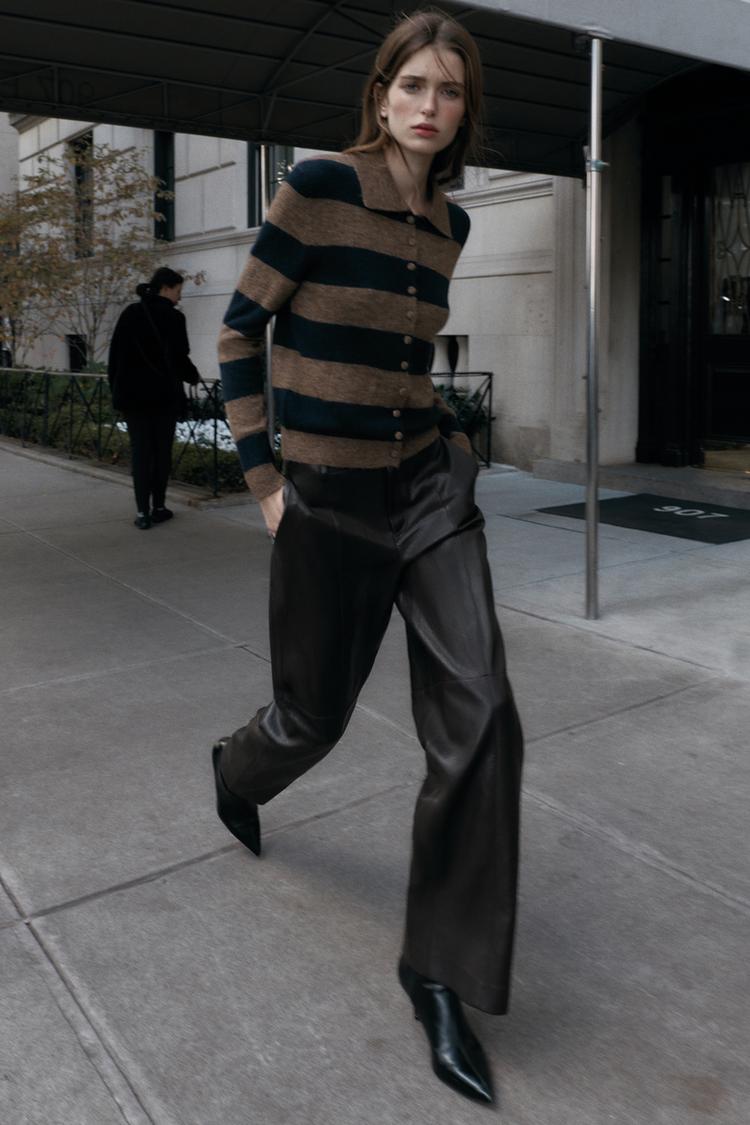 STRIPED CARDIGAN - Zara product image