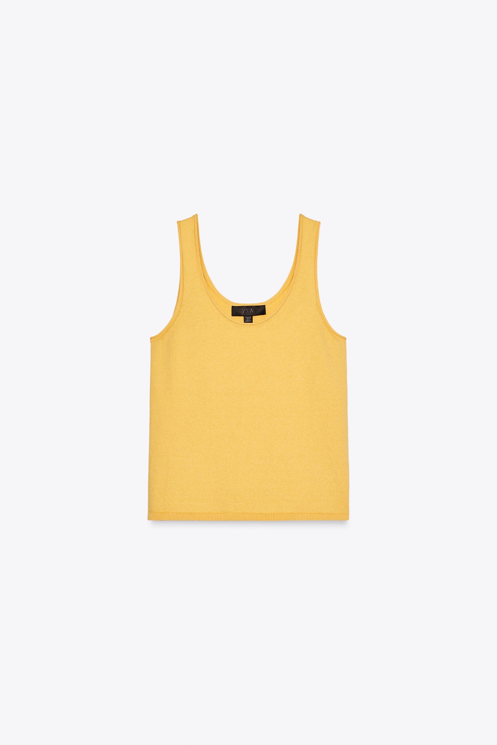 TOP EN MAILLE UNI