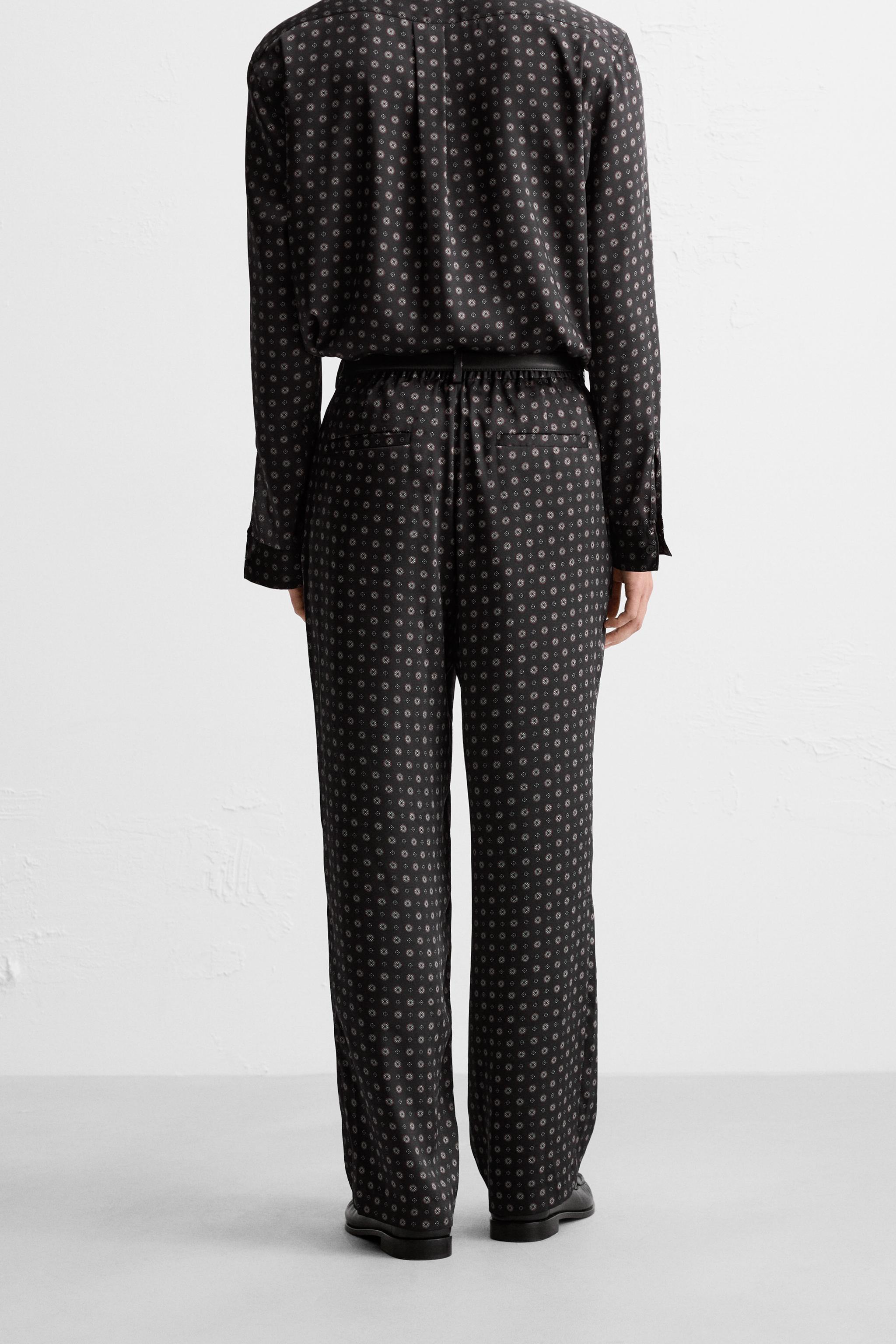 LIMITED EDITION GEOMETRIC PRINT PANTS