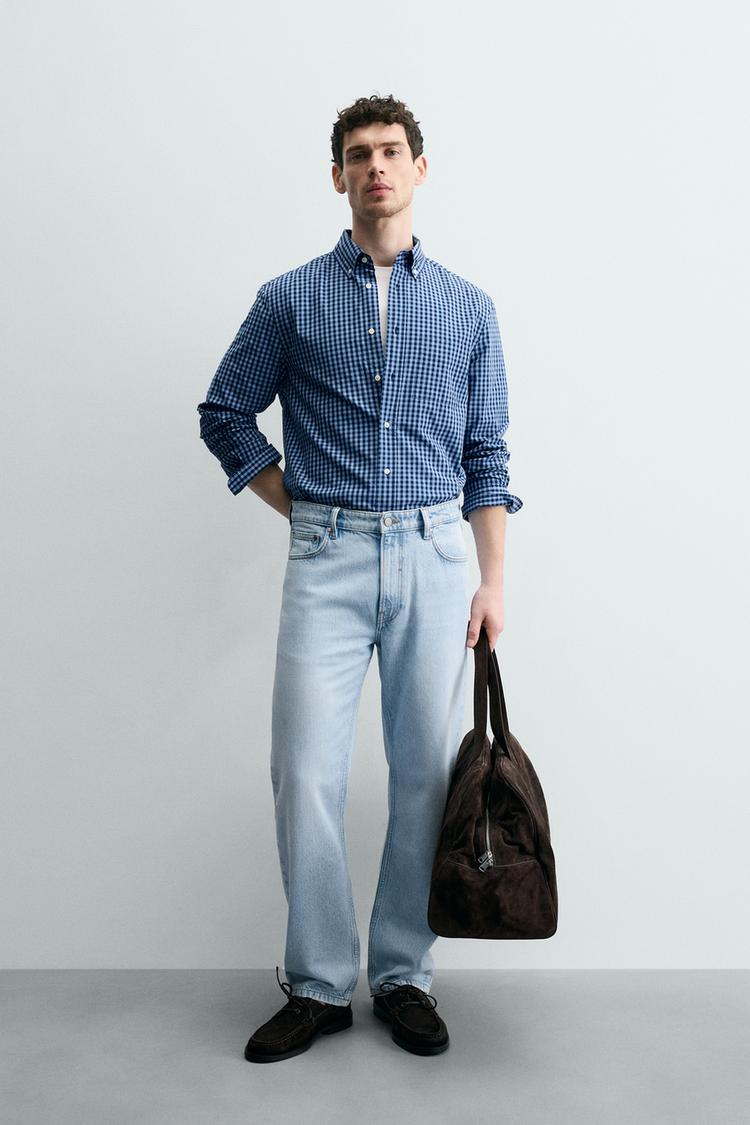 REGULAR FIT COTTON SHIRT - Zara product image
