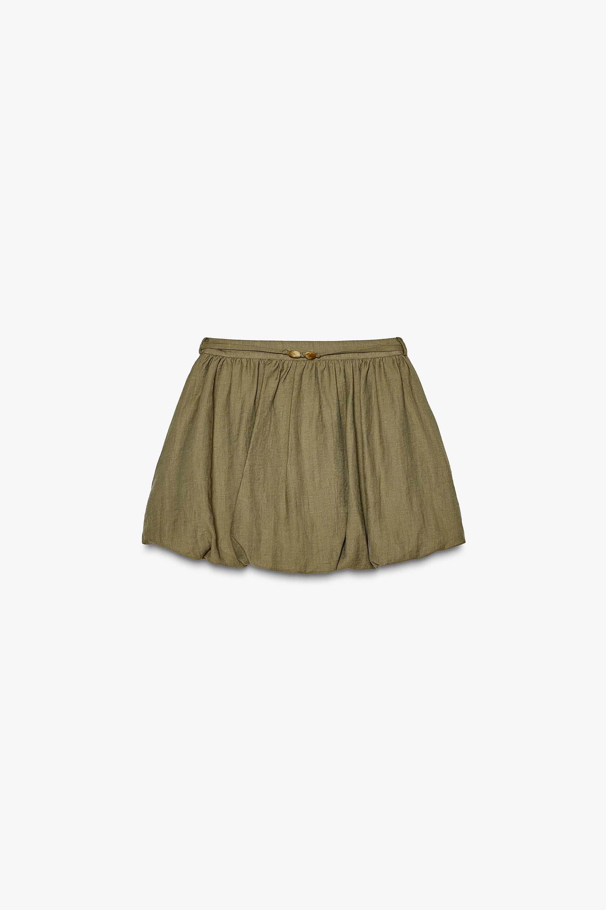 PUFFED MINI SKIRT