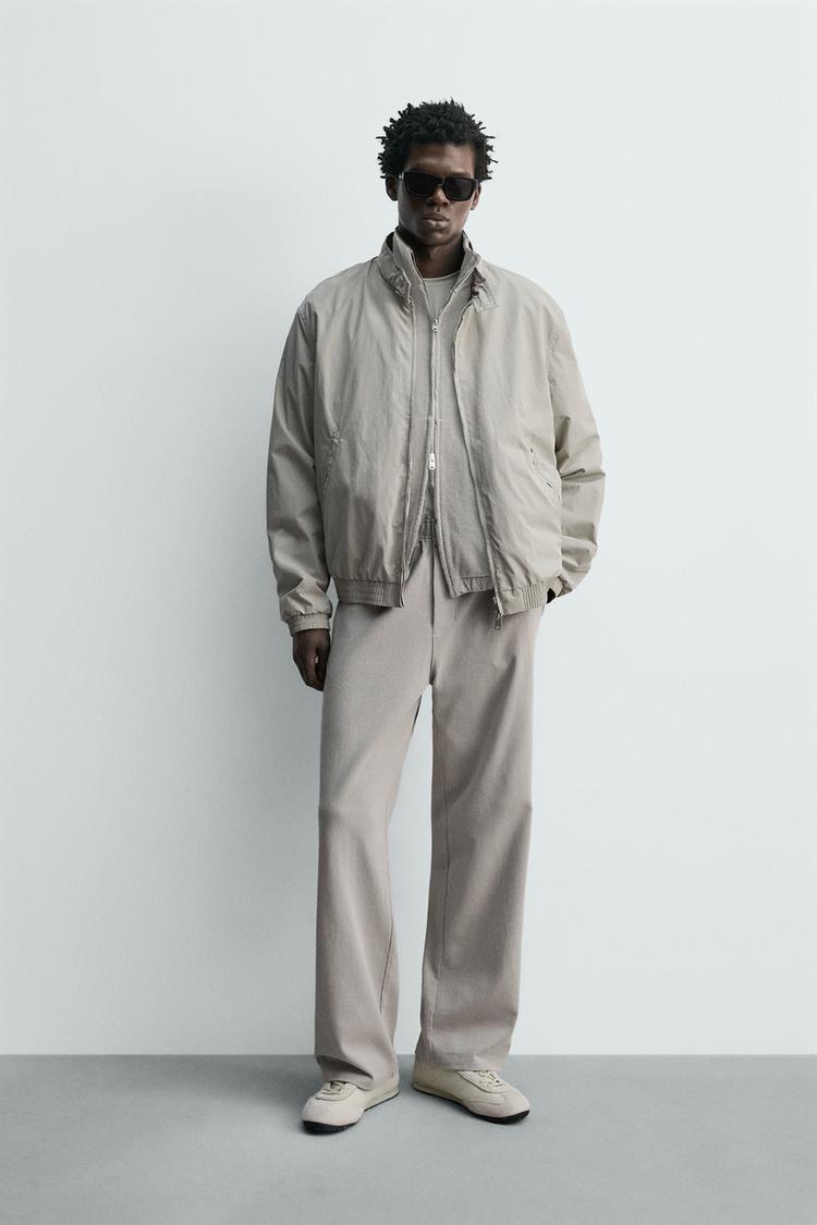 WASHED KNIT JOGGING PANTS - Zara product image