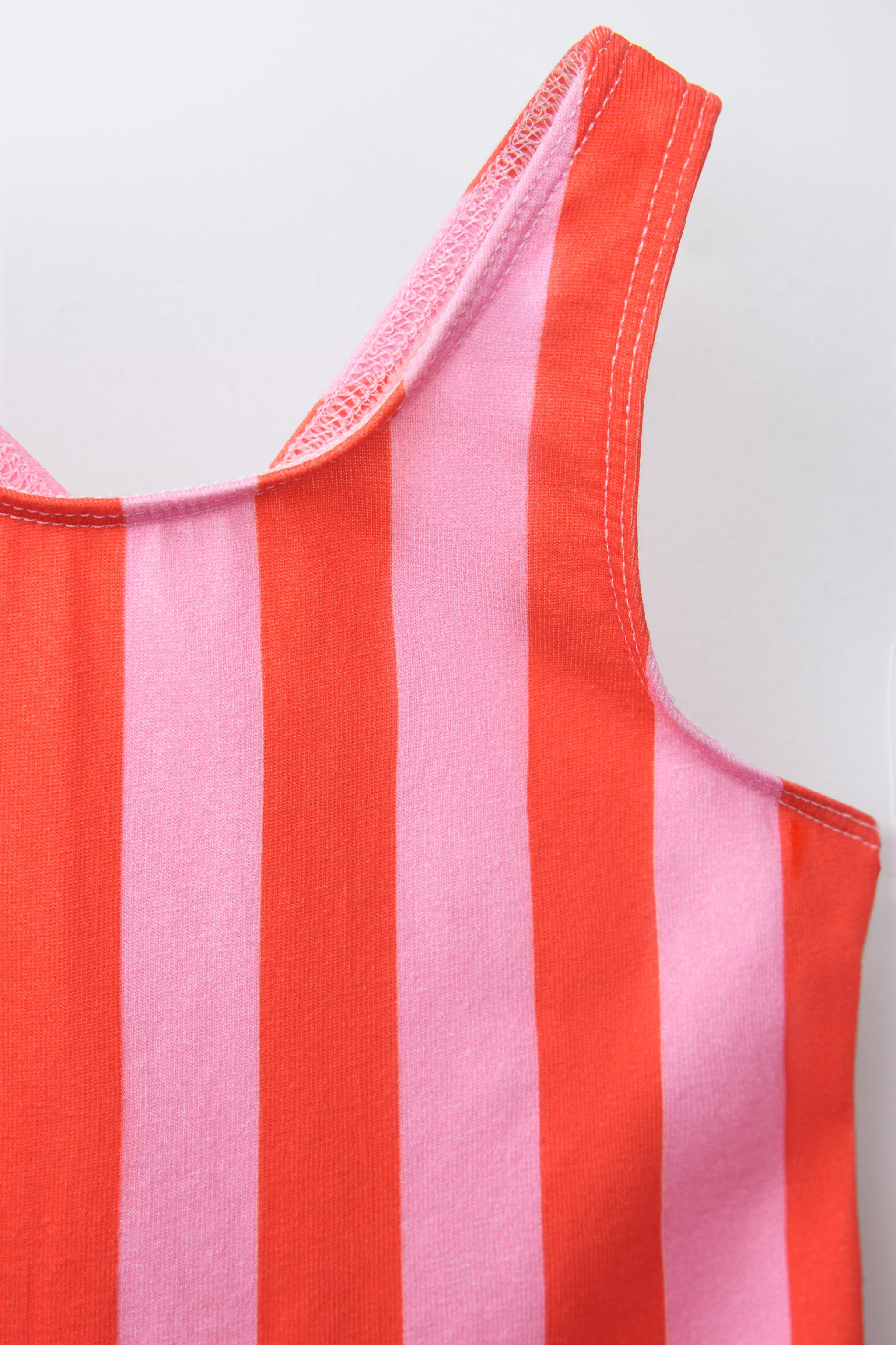 CASA LAWA © X ZARA KIDS STRIPED SWIMSUIT