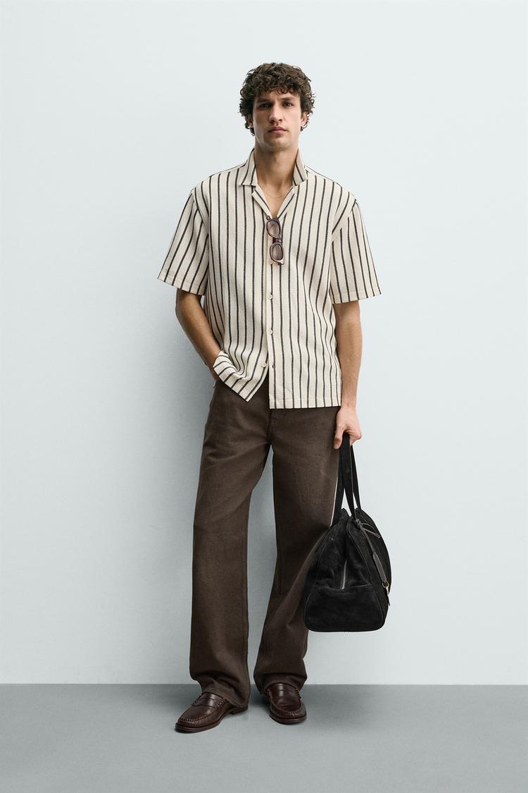 TEXTURED WEAVE SHIRT - Zara product image